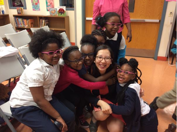 Free eye exams and glasses give these students vision to learn