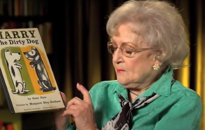 betty white harry the dirty dog