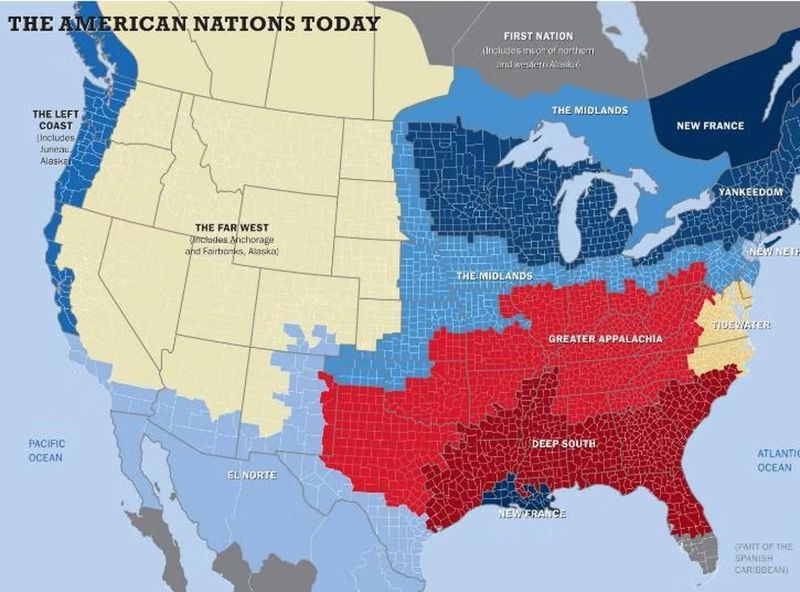 AMERICAN NATIONS:  A HISTORY OF THE ELEVEN REGIONAL CULTURES OF NORTH AMERICA