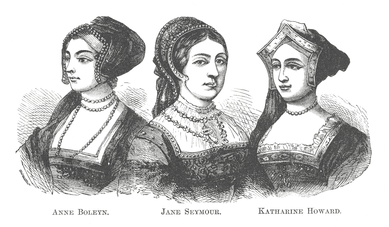 Anne Boleyn, Catherine Howard, Jane Seymour