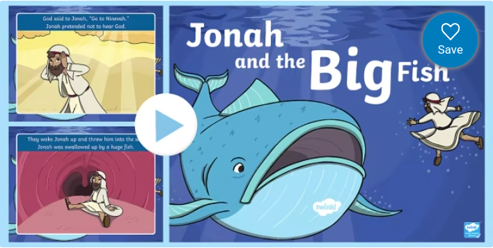 Jonah and the Big Fish PowerPoint presentation