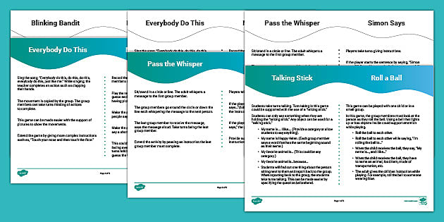 Classroom Games to Support Attention and Learning Image