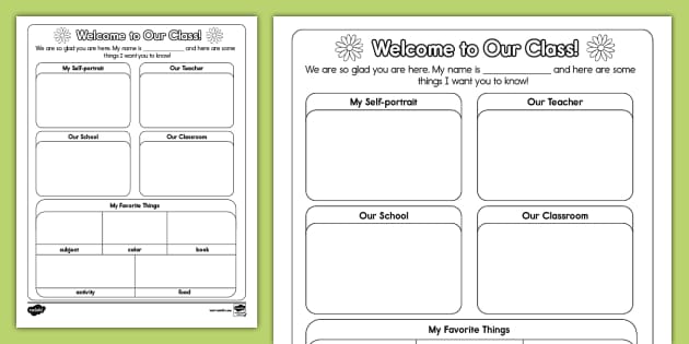 Meet Your New Classmates - New Student Activity Image