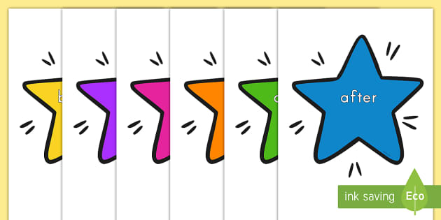 Conjunctions on Multicolored Stars Posters Image