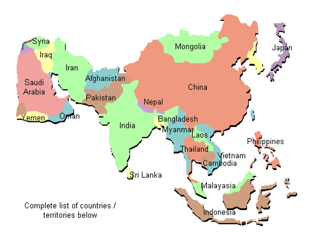 country map 2011
