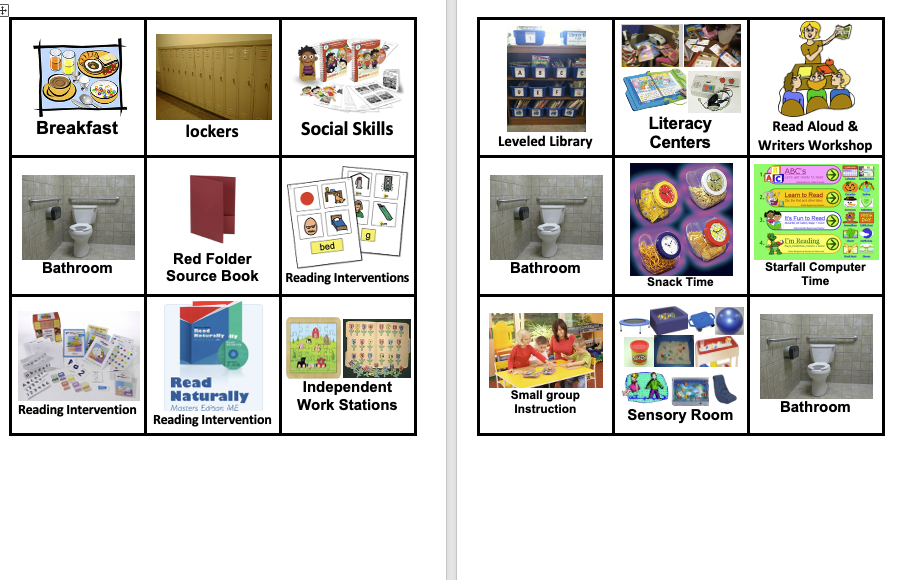 schedule grid