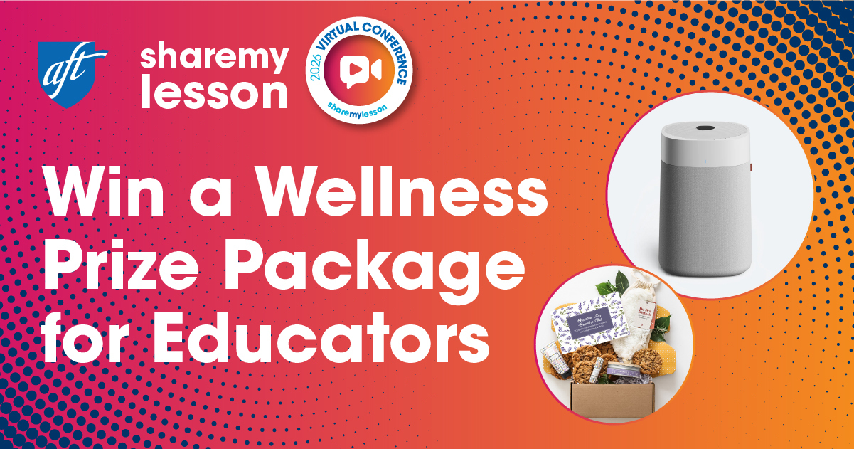 Win a wellness prize package for educators