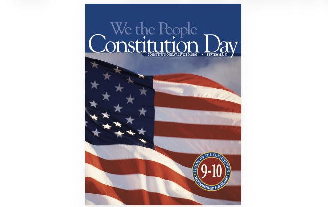 constitutution amendments cover for grades 9-10