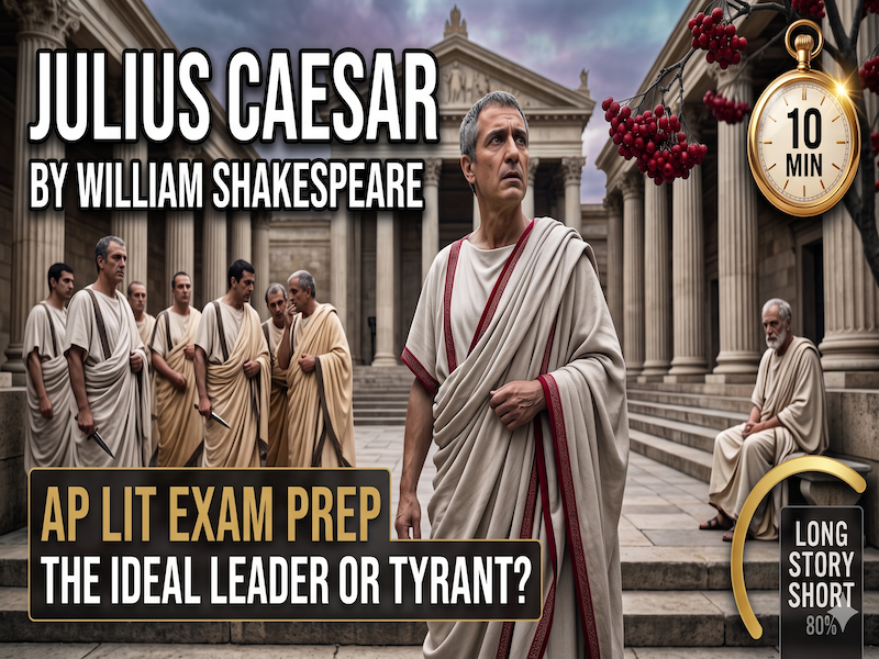 Julius Caesar by William Shakespeare | Video Lesson, Worksheet
