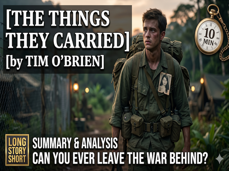 The Things They Carried by Tim O'Brien | Video Lesson, Worksheet, Key & Audio