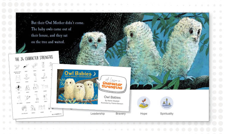 Literacy Read Alouds Bundle: Building Wellbeing Through Character Strengths | Ish, Swimmy & Owl Babies | SEL | Autism-Friendly
