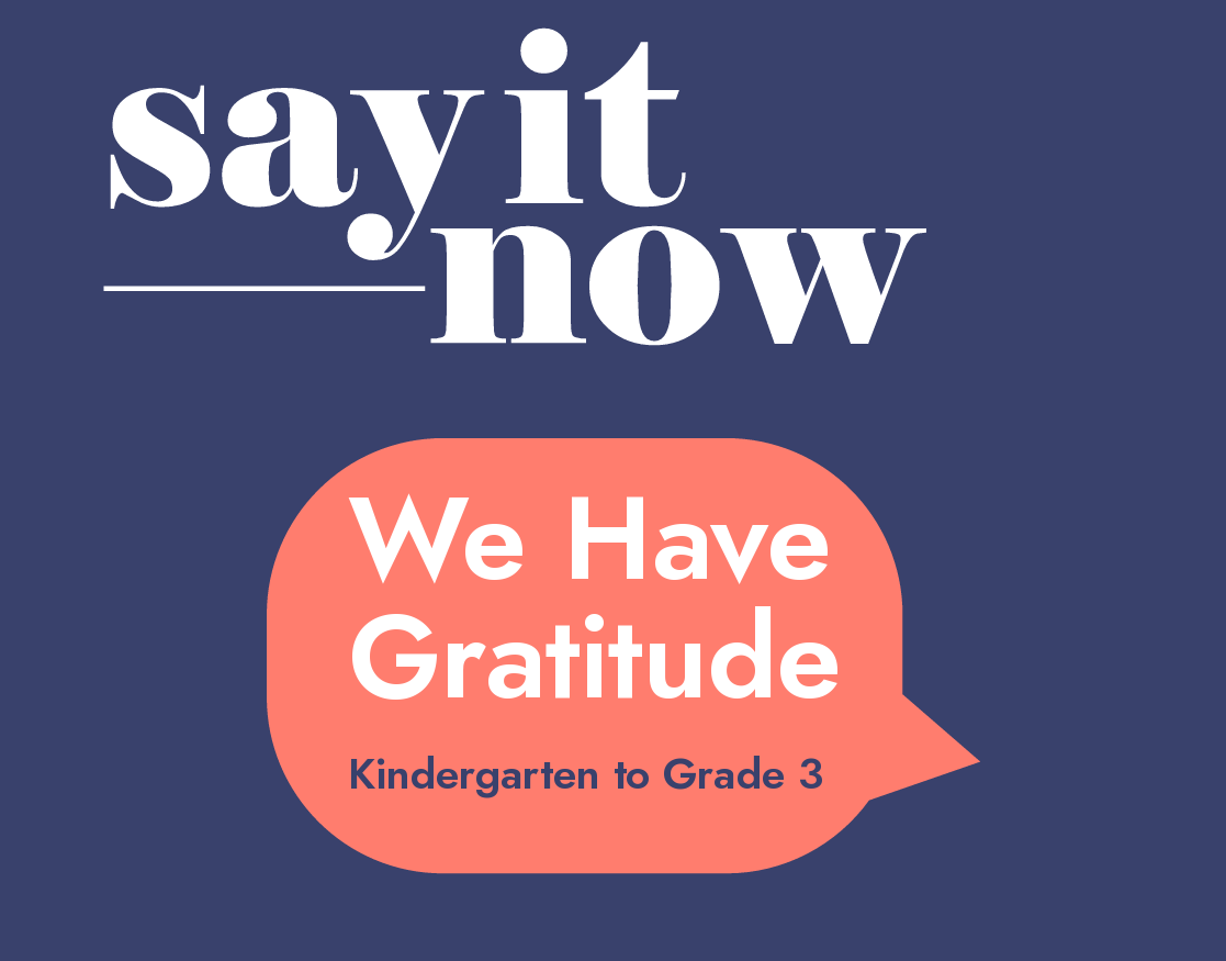 We Have Gratitude Lesson Package