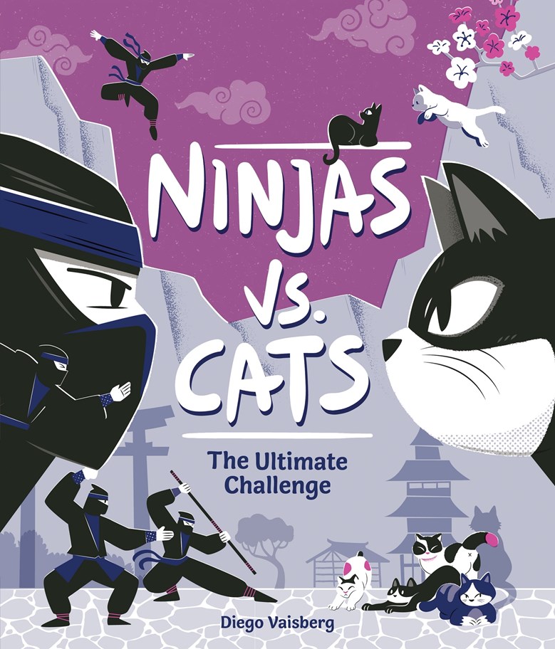 Ninjas vs. Cats by Diego Vaisberg Activity Kit