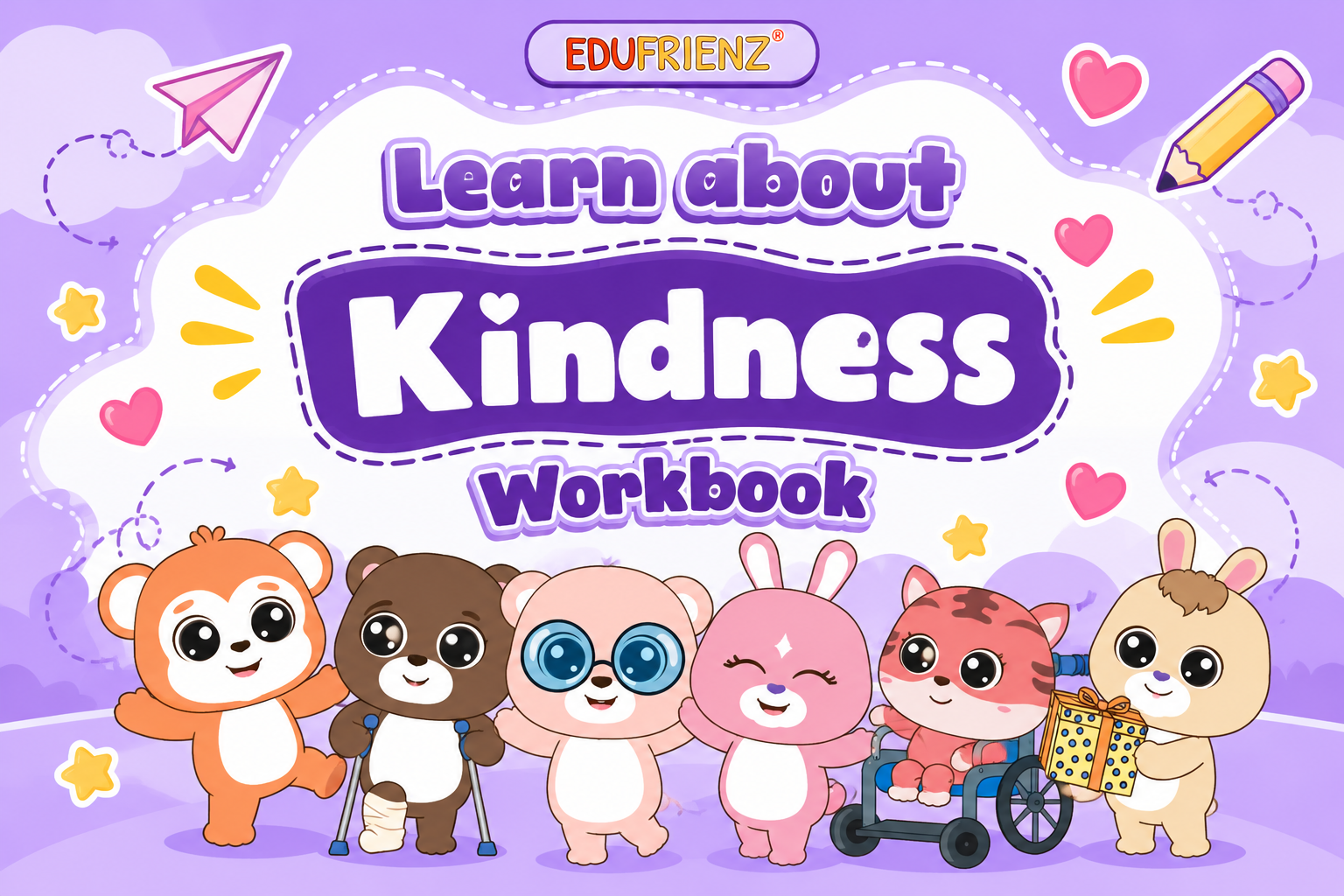 Social-Emotional Learning: Learn About Kindness Workbook