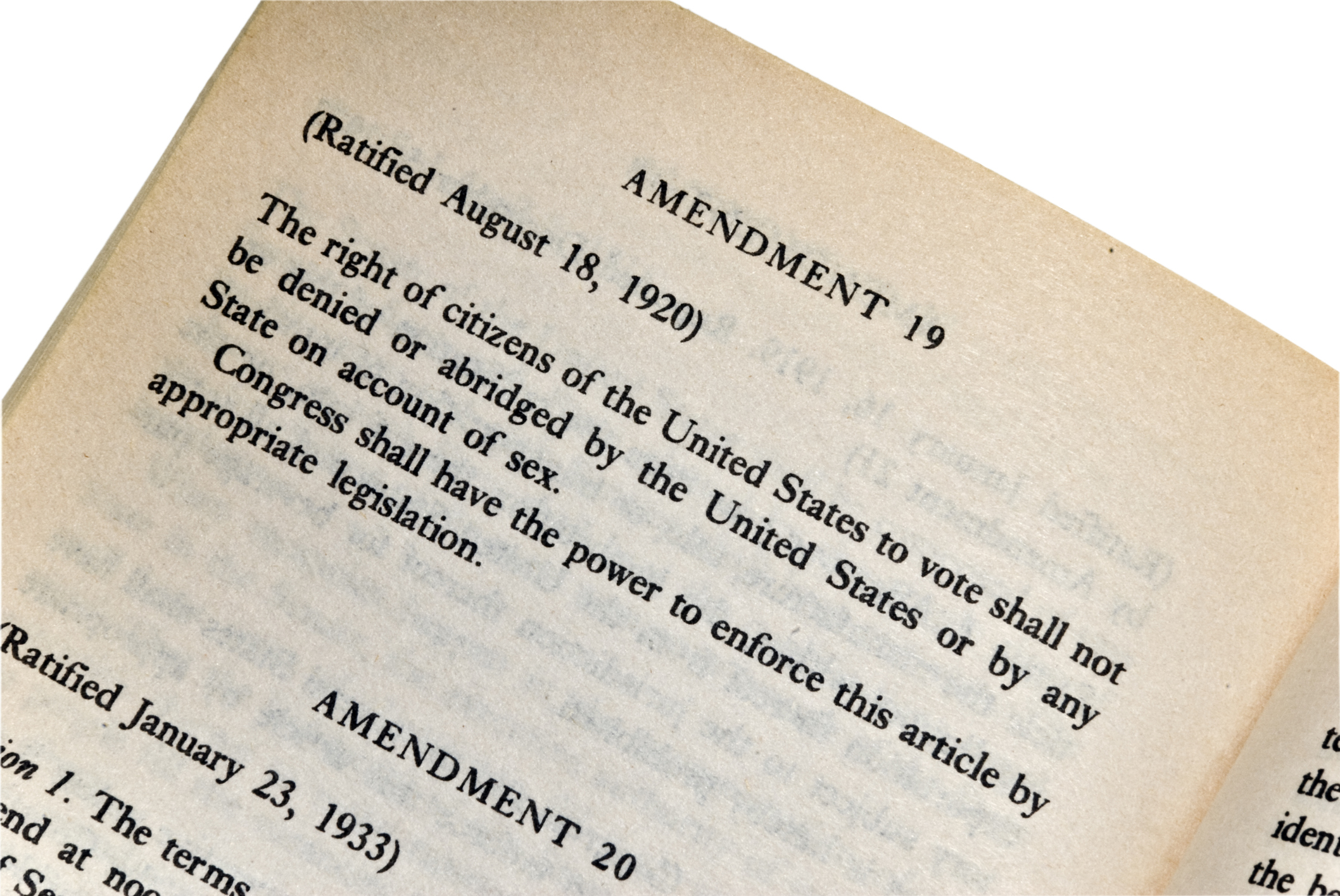 The 19th Amendment