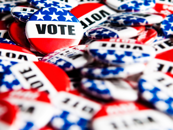 vote button