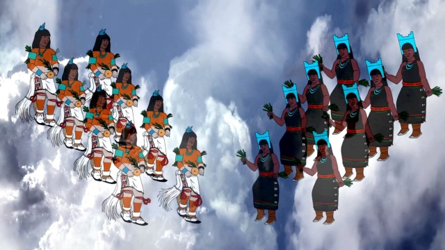 Pueblo Corn Dancers