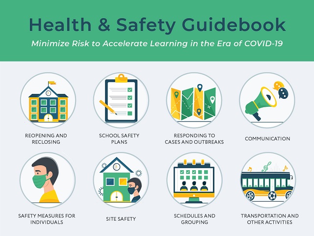 health and safety guidebook graphic