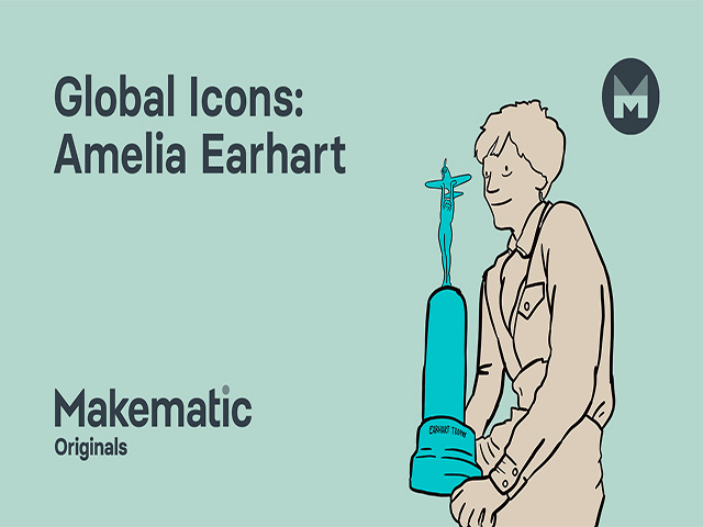 Global Icons: Amelia Earhart