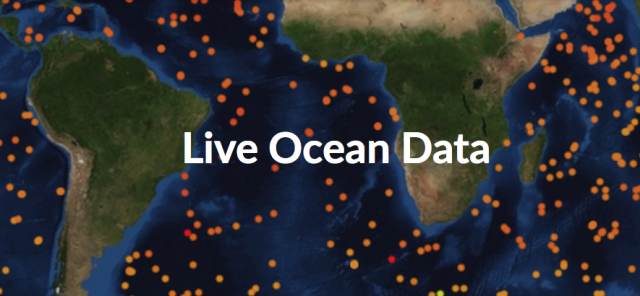 live ocean data map