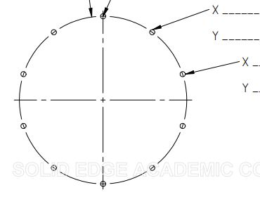 Circular pattern position calculations
