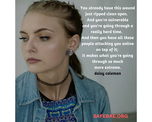 This video features SafeBAE co-founders speaking about the impact of online harassment. 
