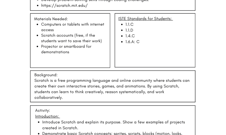 Scratch Coding