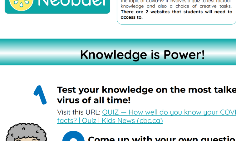 Fight fear with knowledge