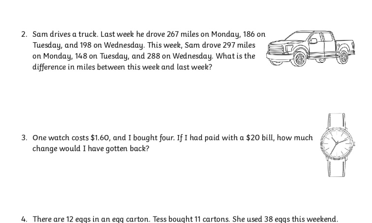 Preview of Two-Step Math Problems.pdf - page 1
